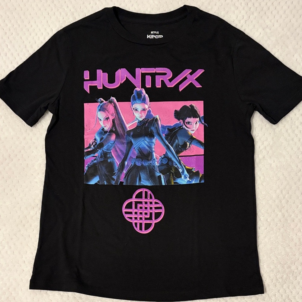 Netflix KPop Demon Hunters Graphic Tee Size 10-12